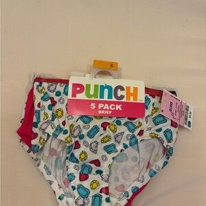 George Kids Gem Print Briefs 5-Pack